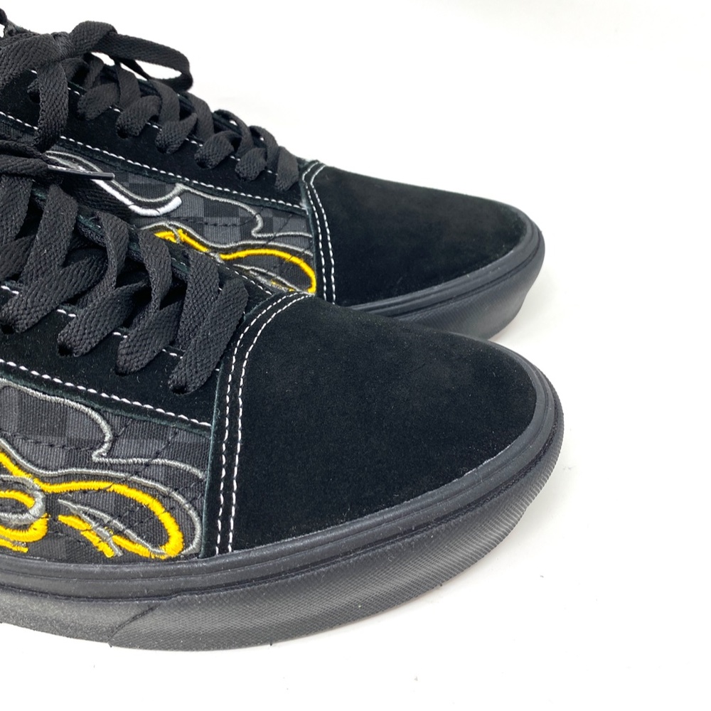💖MEGA SALE💖VANS Old Skool Comfycush Black Women Suede Canvas VN0A5DYC8VV - Picture 10 of 12
